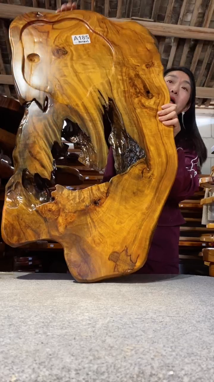 实木茶盘 一物一拍（不含配件）