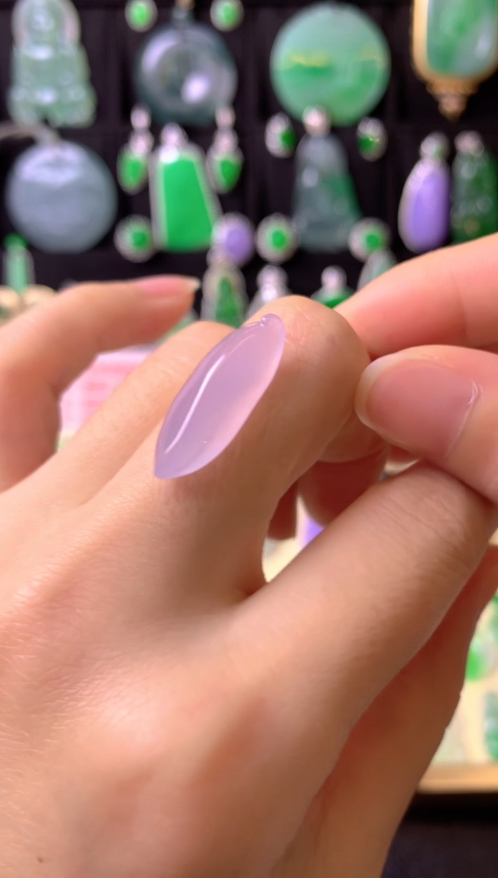 【闪购商品】定制翡翠未镶嵌1裸玉（客户意向镶嵌）