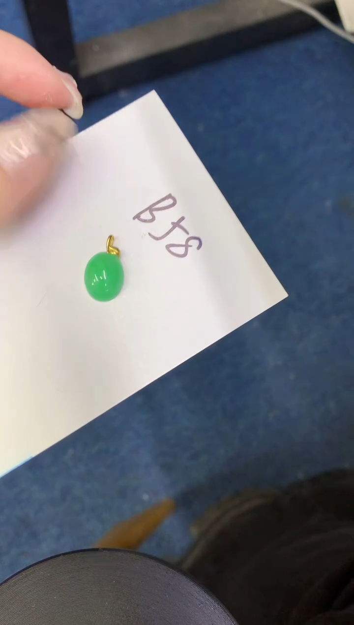 【闪购商品】翡翠颈饰18K金镶嵌00000000000