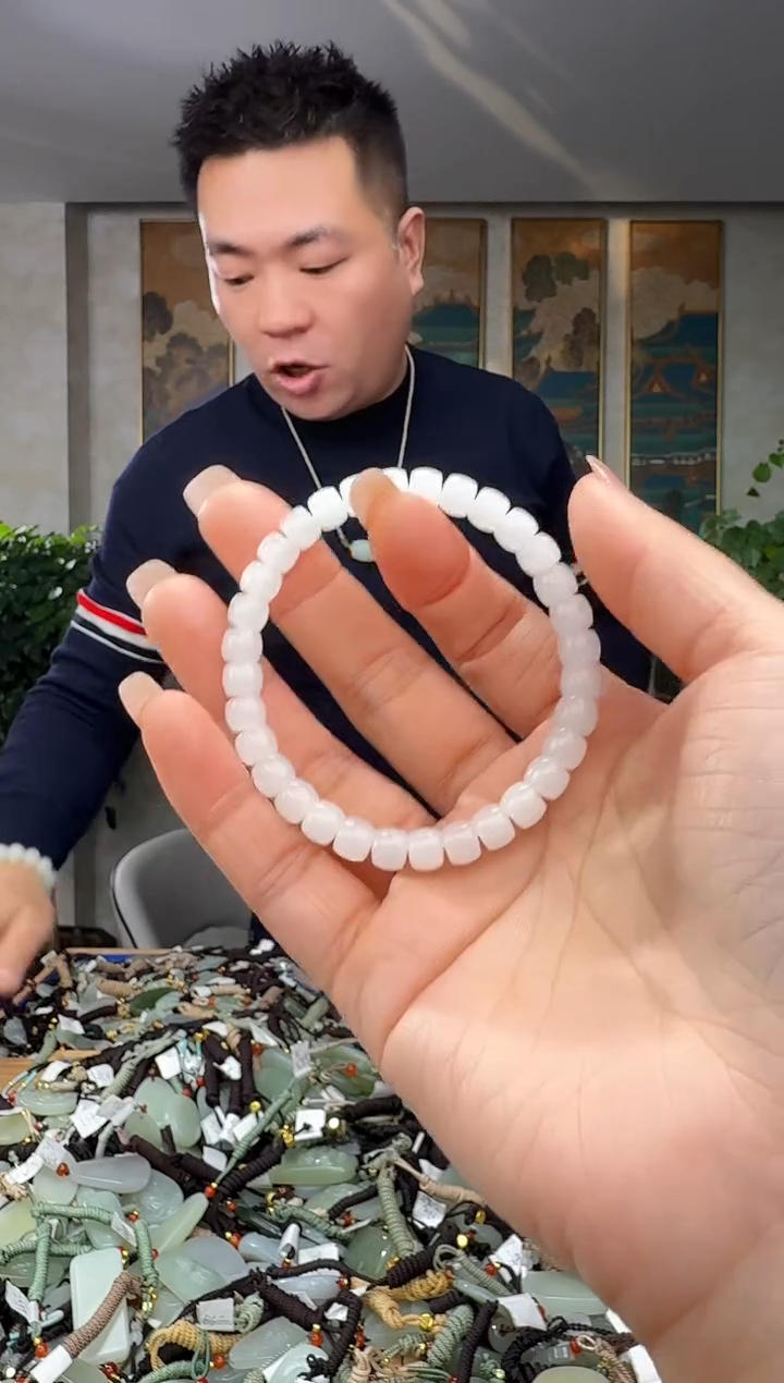 颈饰未镶嵌和田玉拍一发一多样性发货