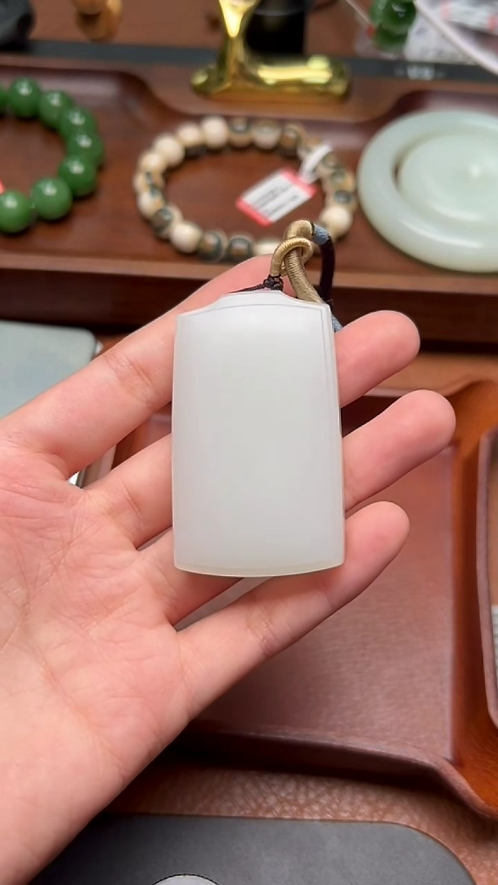 【闪购商品】和田玉吊坠(不含链)未镶嵌JPSZB41222-4-3