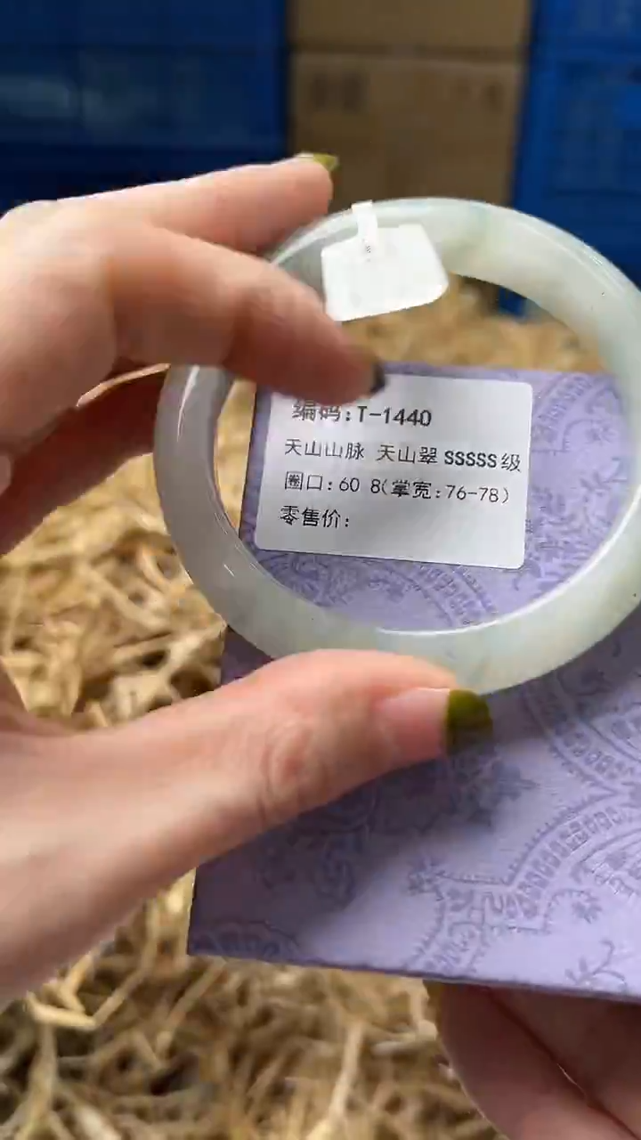 未镶嵌手镯石英质玉T1440