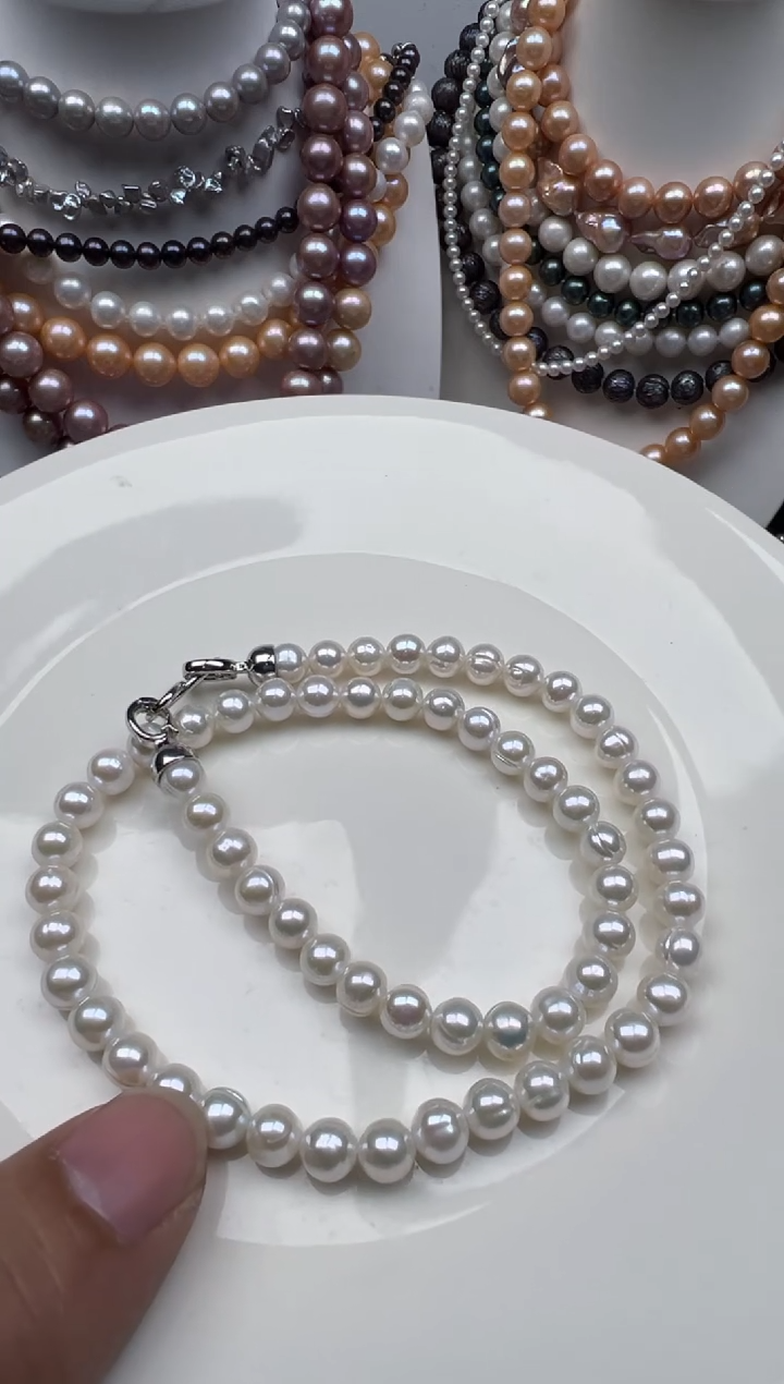 【闪购商品】淡水珍珠颈饰未镶嵌1