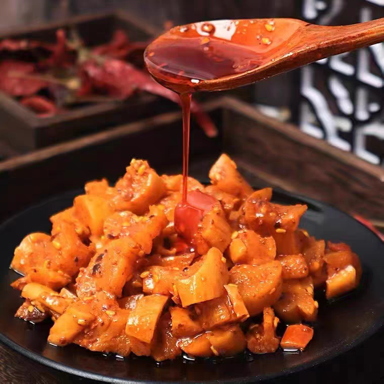 恩施麻辣萝卜干 土家特色小吃 高山萝卜下饭菜拌饭拌面零食小吃