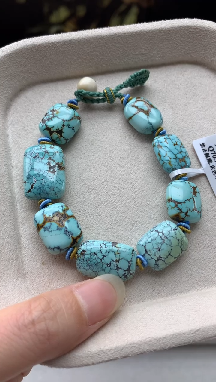 未镶嵌绿松石手串C36