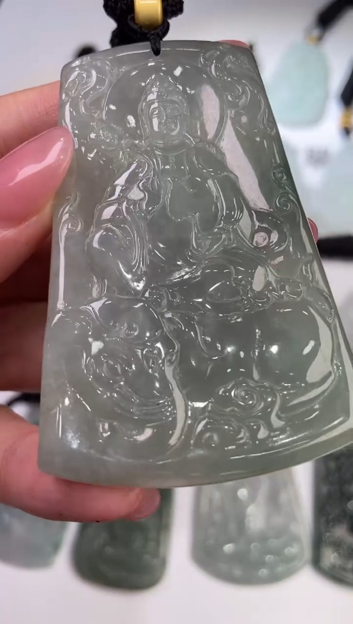 翡翠挂件未镶嵌 1003366 
