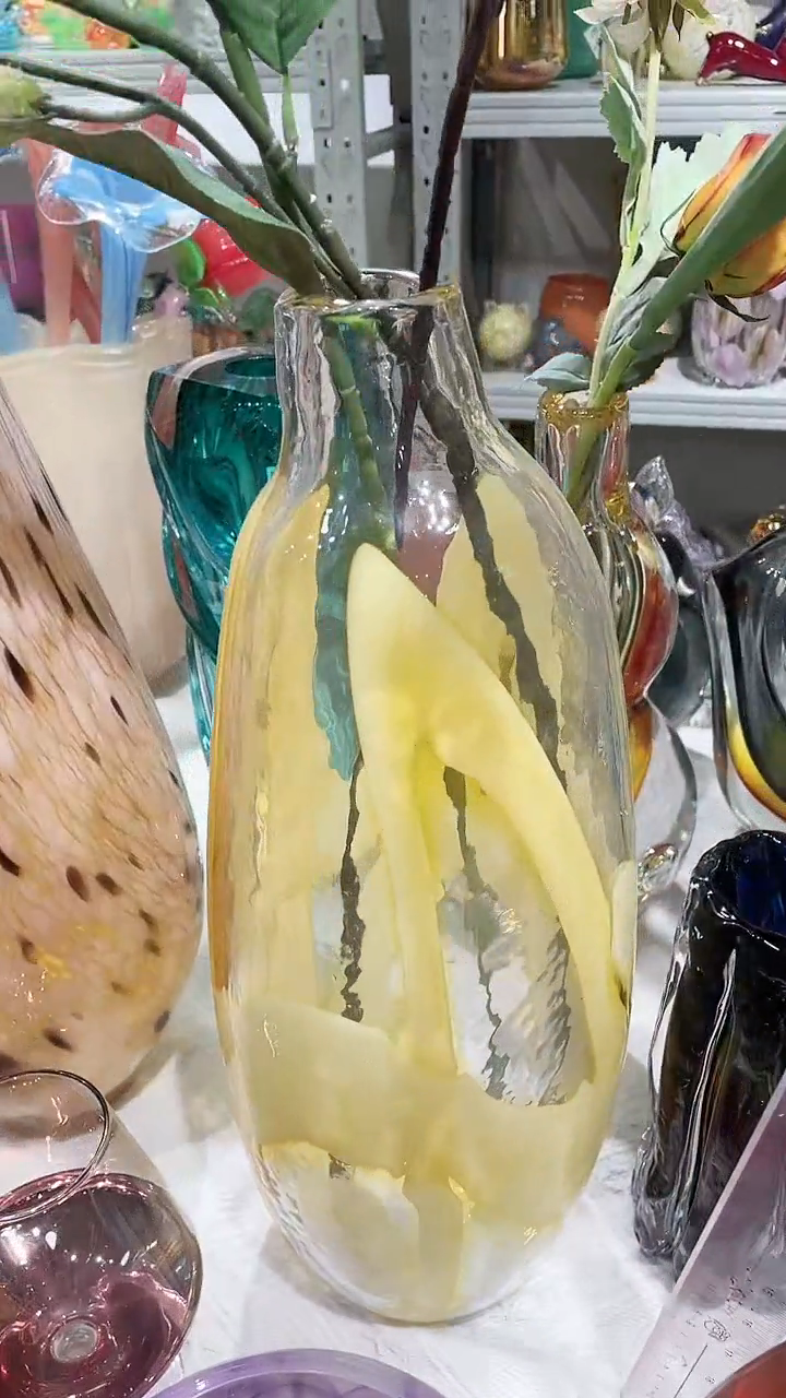 【闪购商品】琉璃高42口径3抽象花瓶