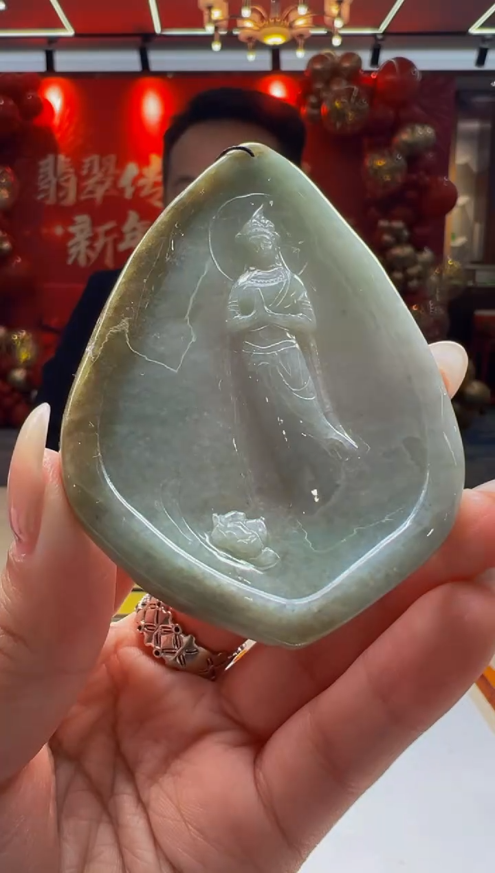 【闪购商品】定制翡翠未镶嵌Q2025-1-22-14