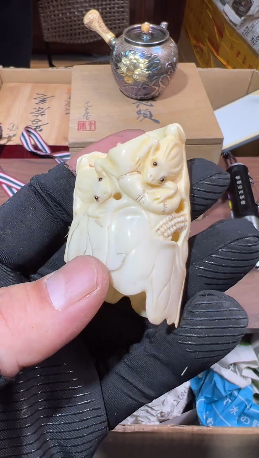 【闪购商品】瓷片工艺赏玩器物（下单即认可）多样性发一个