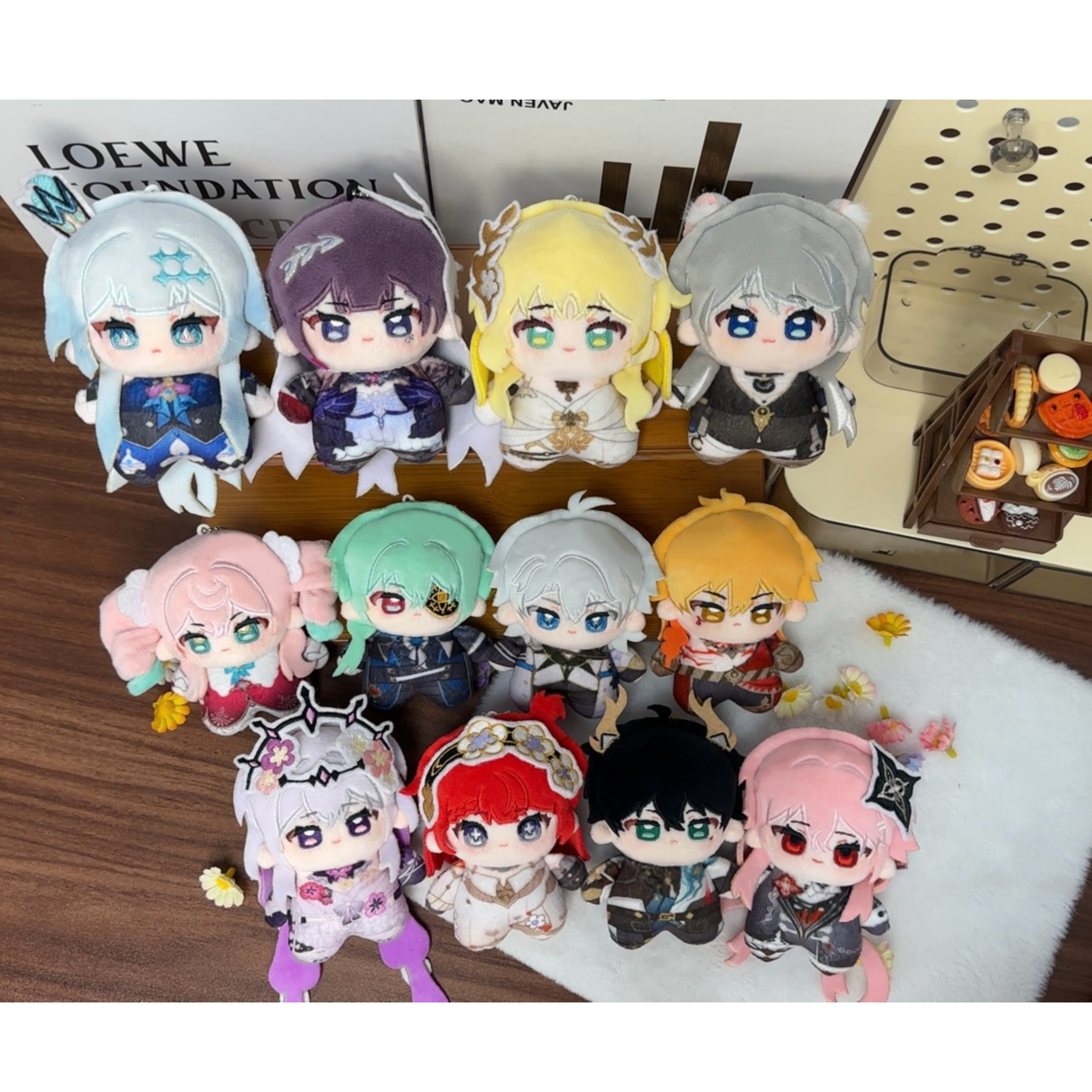 星穹铁道10cm努努体棉花娃娃崩坏翁法罗斯黄金裔那刻夏长月夜风堇