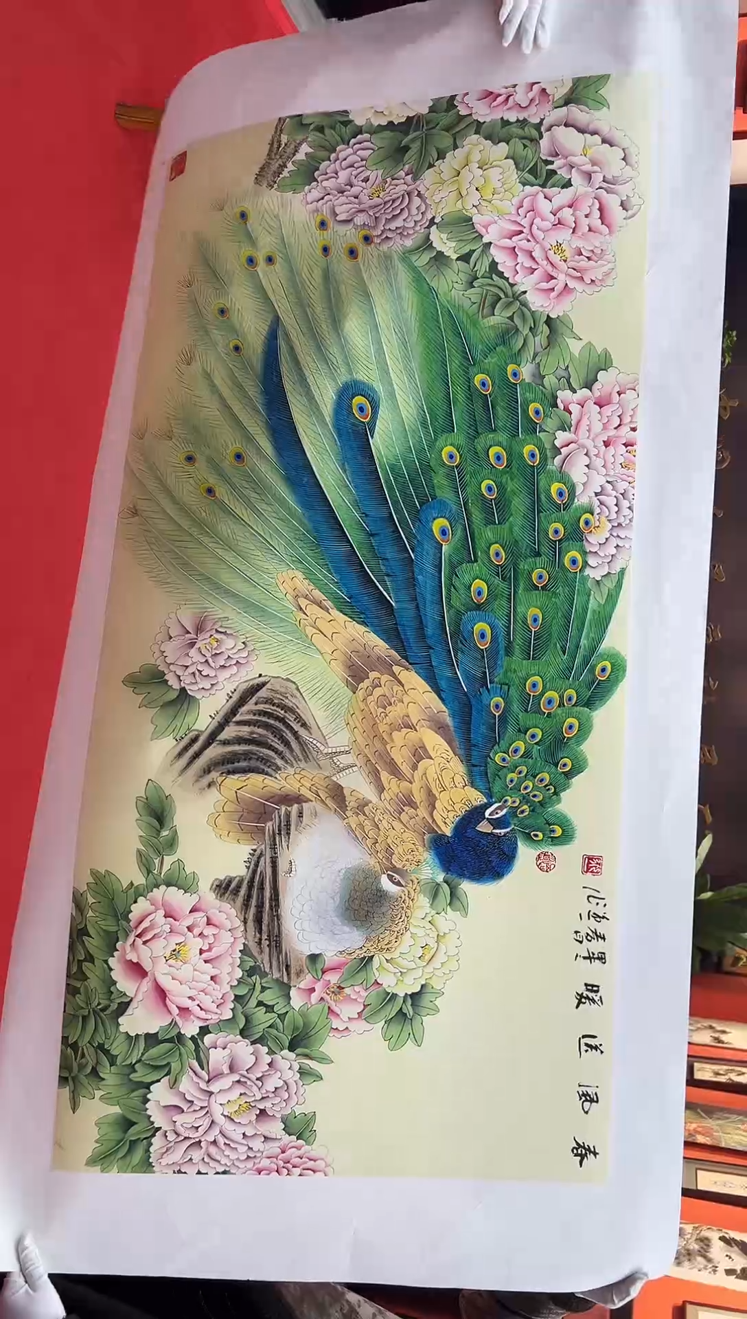 【闪购商品】国画道一老师亲笔绘画作品A77