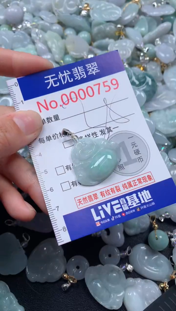 颈饰未镶嵌翡翠759