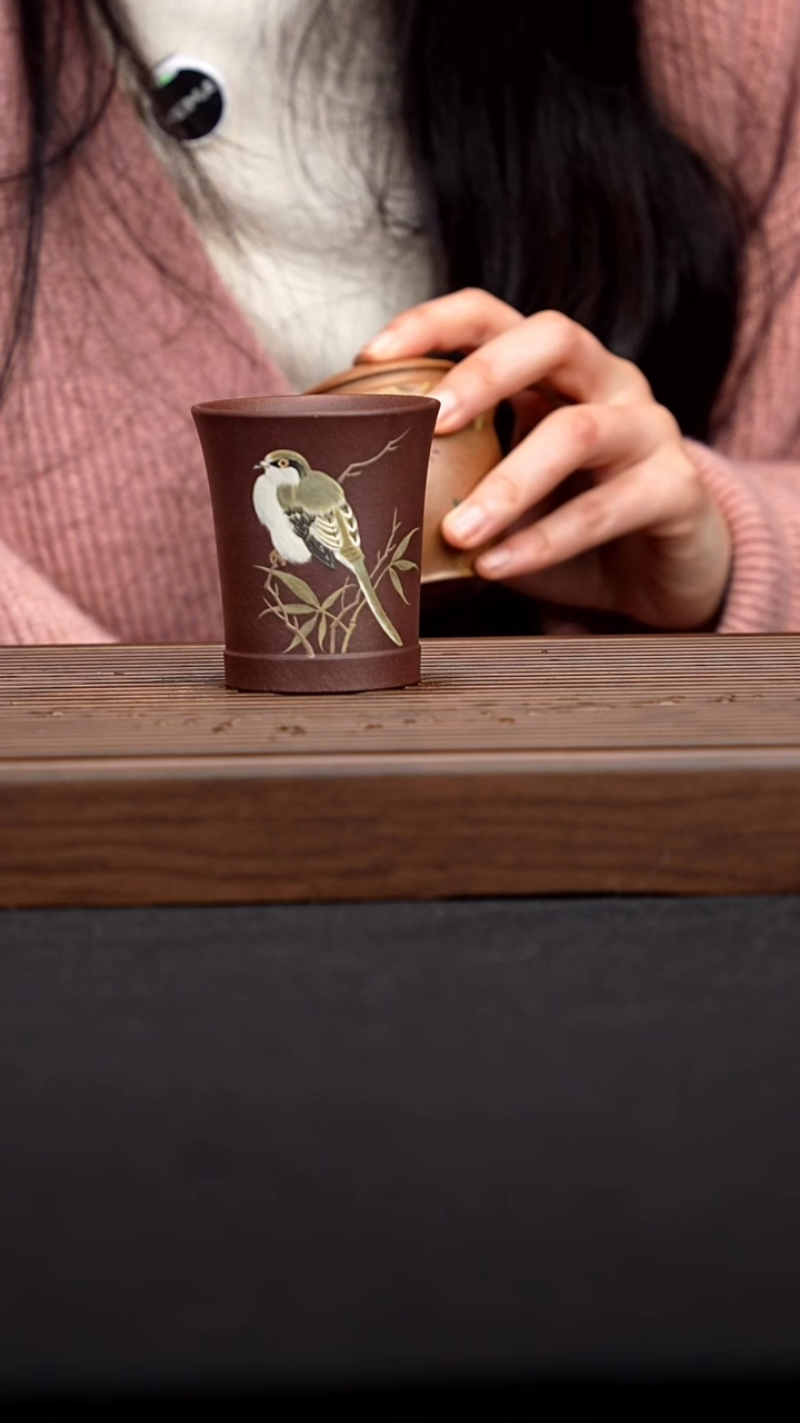 【闪购商品】泥绘小杯 一物见春