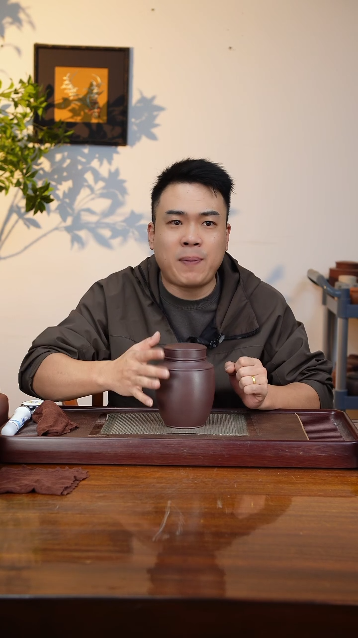 宜兴原矿紫砂茶叶罐