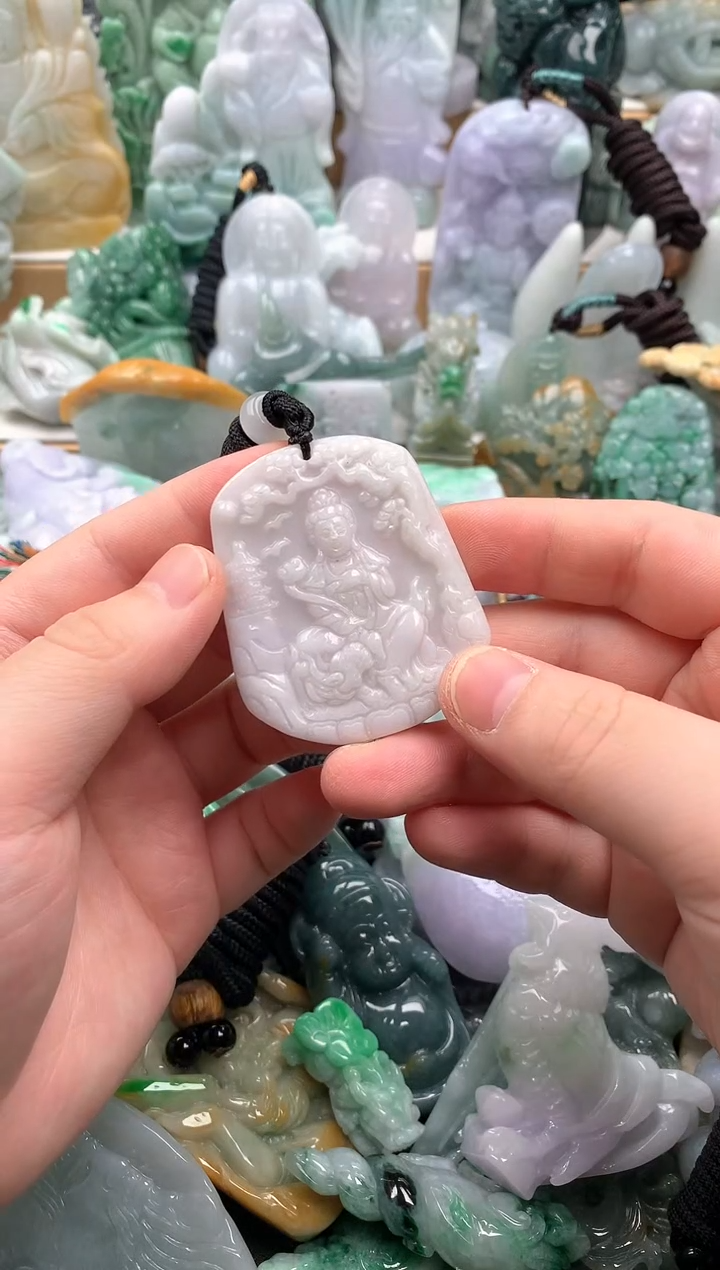 吊坠(不含链)未镶嵌翡翠1