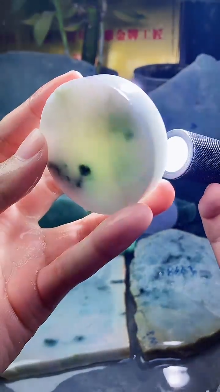 未镶嵌挂件翡翠小雨137