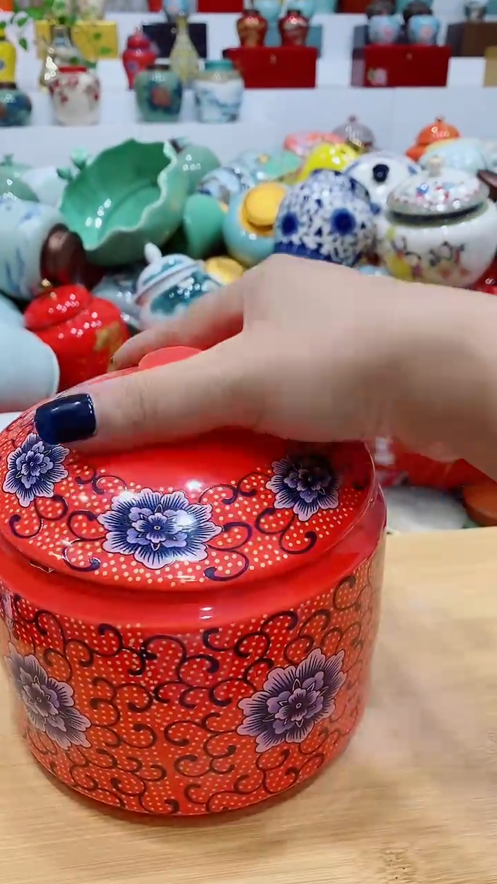 摆件茶叶罐密封罐储存罐