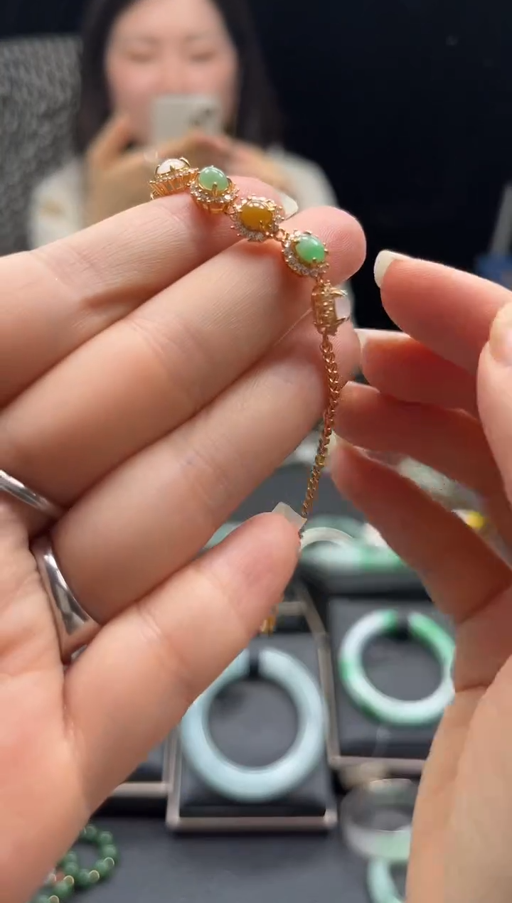 未镶嵌手链翡翠0467376128