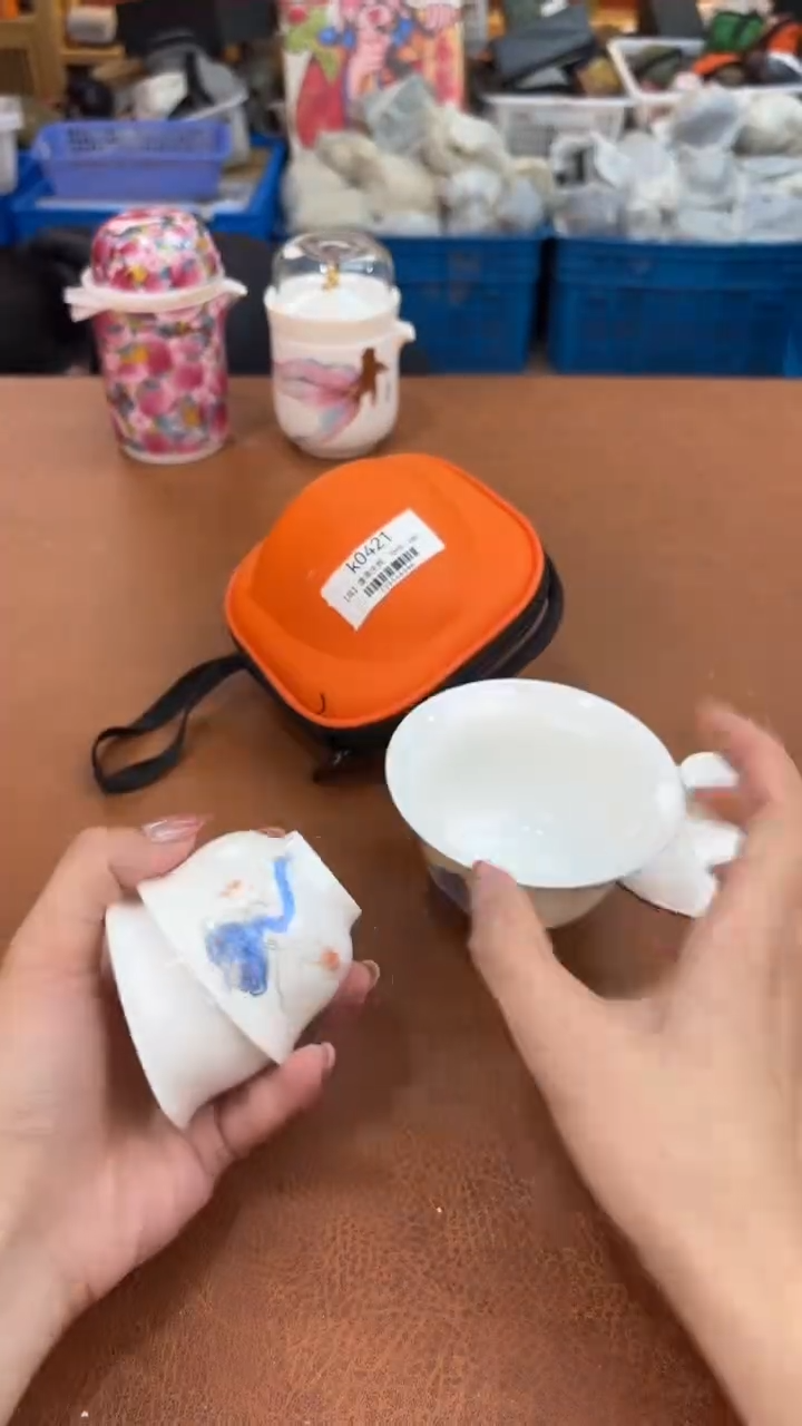 真的很便宜超好看会出片的旅行茶具