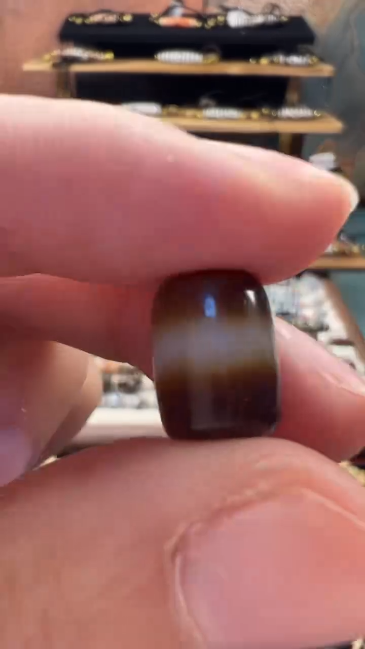 玛瑙/玉髓（覆膜）颈饰未镶嵌116(微瑕随机发货）