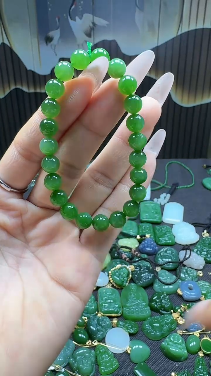 和田玉未镶嵌挂件8