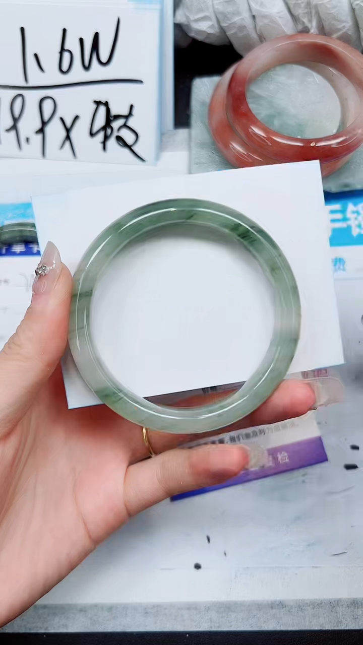 【闪购商品】石英质玉手镯未镶嵌A219-58`59`60