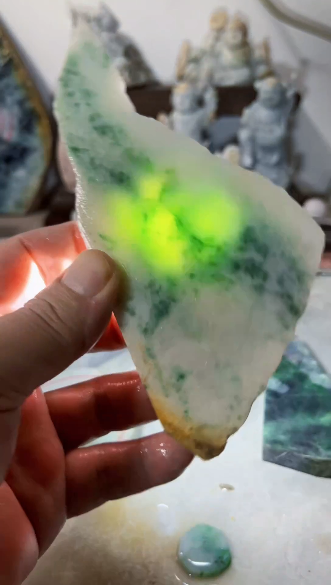 【闪购商品】翡翠吊坠(不含链)未镶嵌A1113