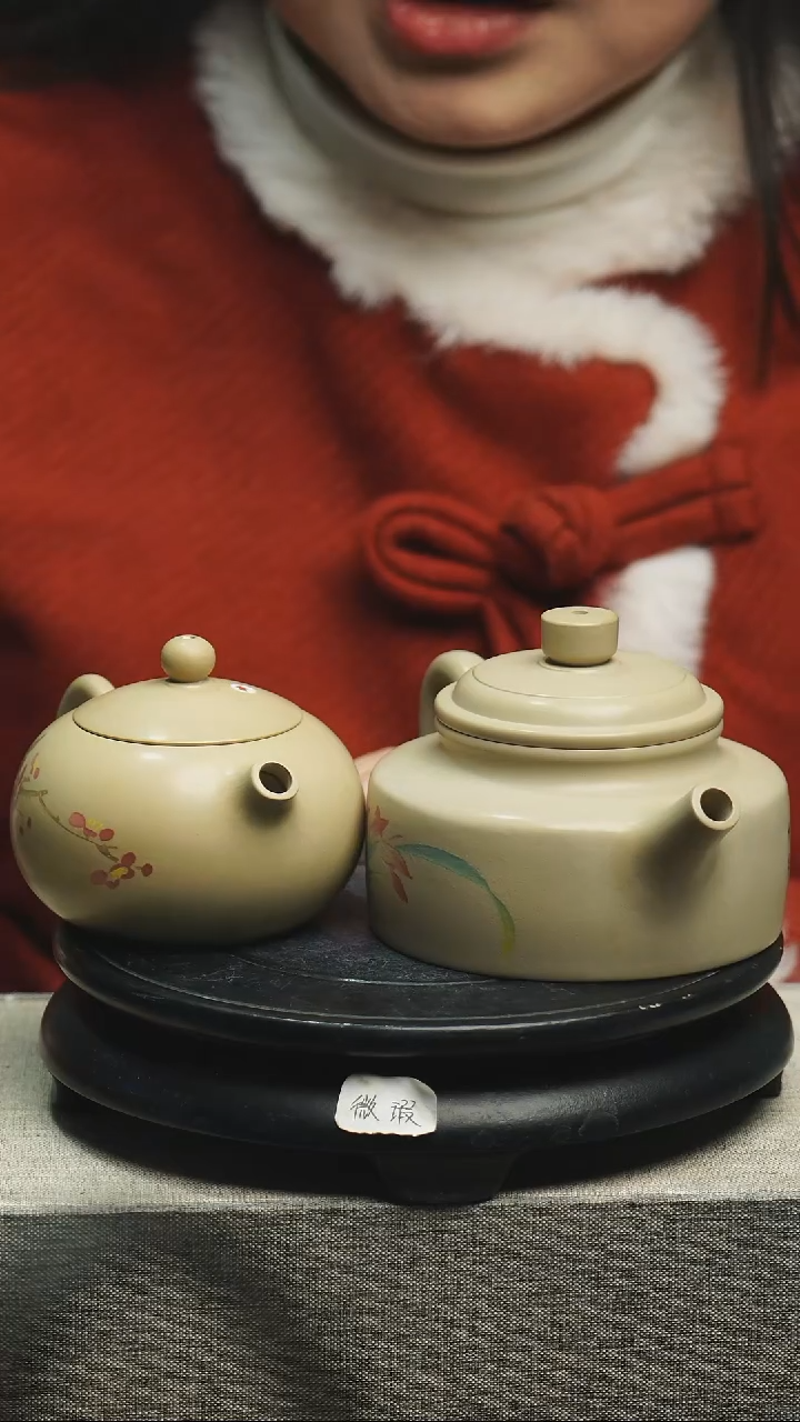 【闪购商品】壶2个建水紫陶壶微瑕293