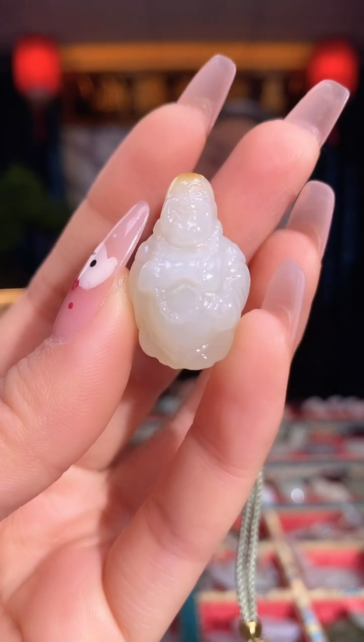 【闪购商品】和田玉颈饰未镶嵌站佛