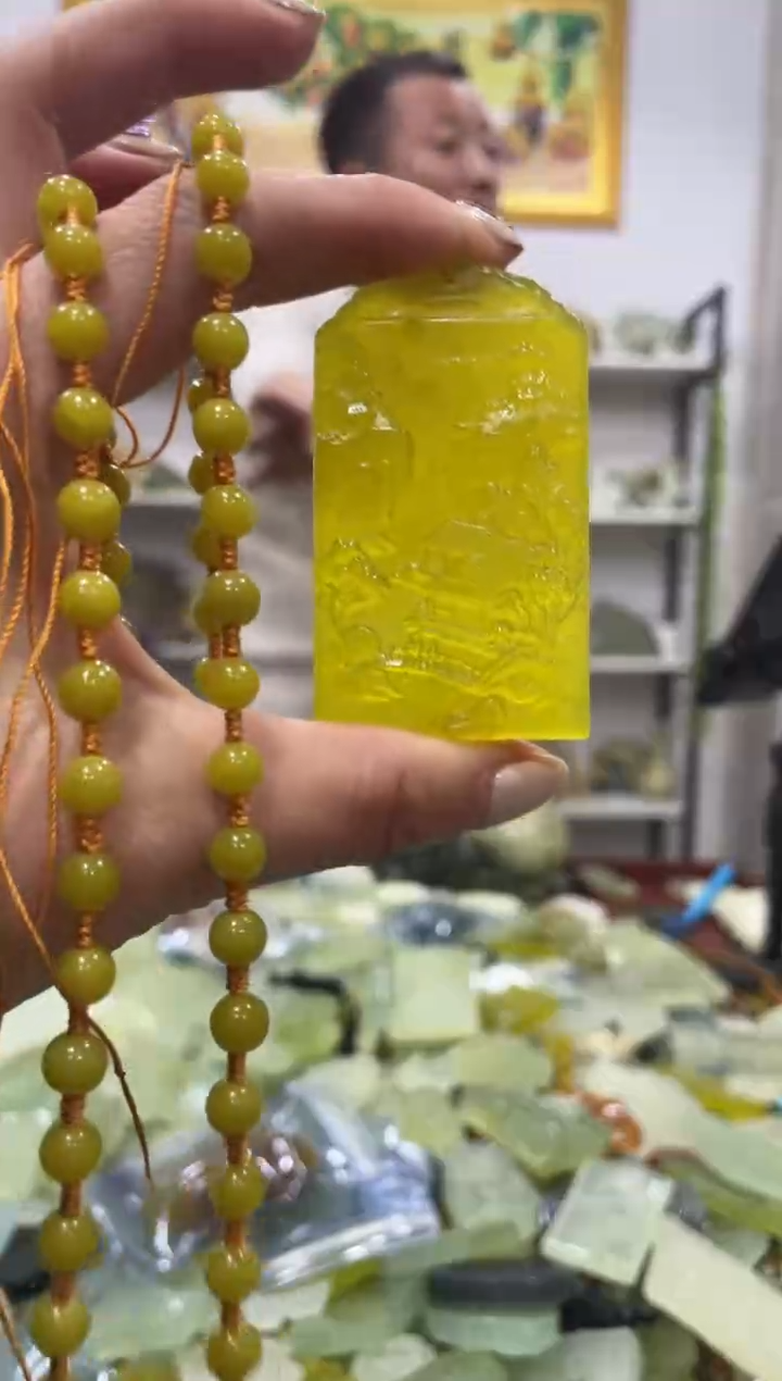 【闪购商品】岫玉吊坠未镶嵌            