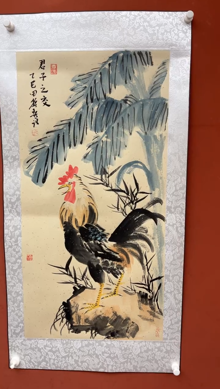 【闪购商品】国画君子之交-三尺-托底