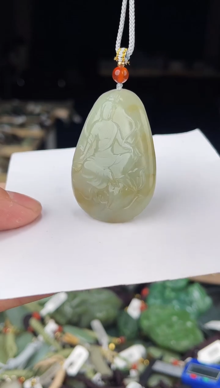 颈饰未镶嵌和田玉1