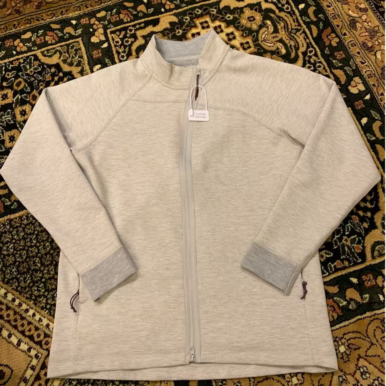 秋冬新款抓绒衣通勤轻便抗皱外套保暖防风休闲男女款夹克