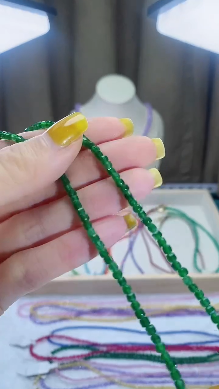 【闪购商品】祖母绿项链14K金镶嵌诗宁甄选珠宝SYZB99