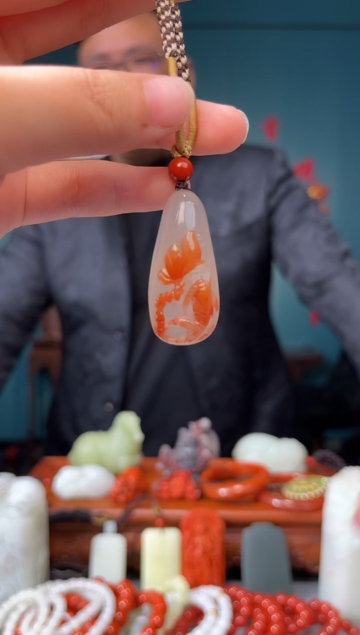 【闪购商品】玛瑙/玉髓颈饰未镶嵌吊坠