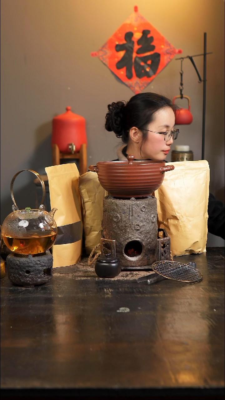 【闪购商品】柴烧的星空的炭炉套组