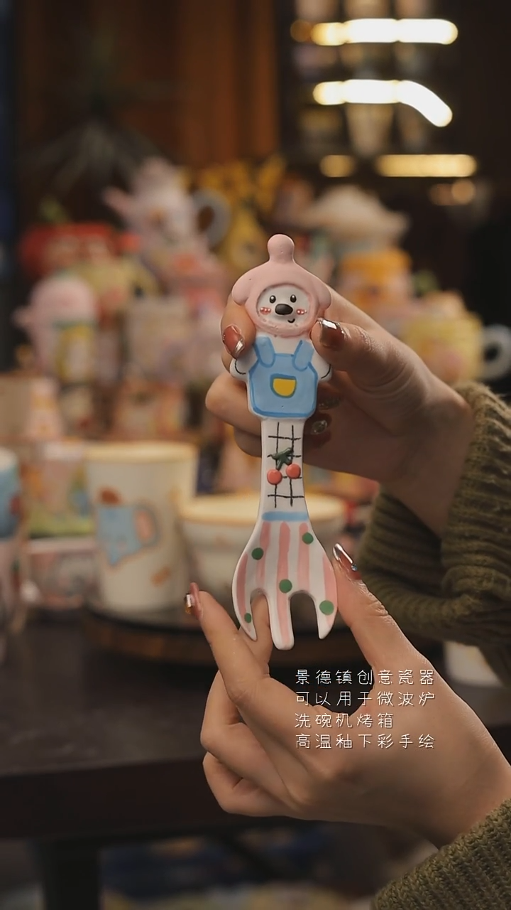 景德镇釉下彩绘设计师款式陶瓷