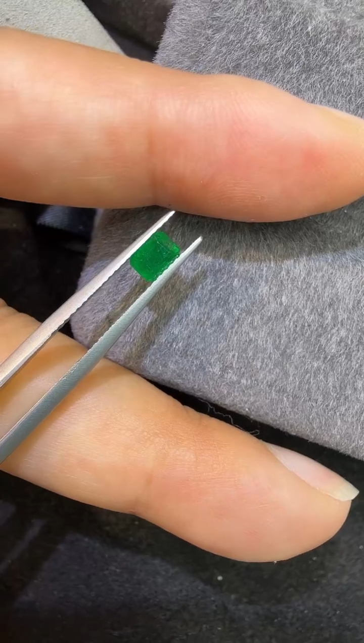 未镶嵌定制定制祖母绿天然沃顿绿0.54克拉