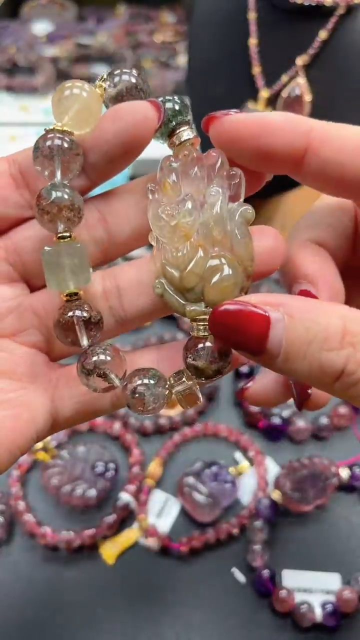 【闪购商品】水晶颈饰未镶嵌【百晶灵儿】天然定制款