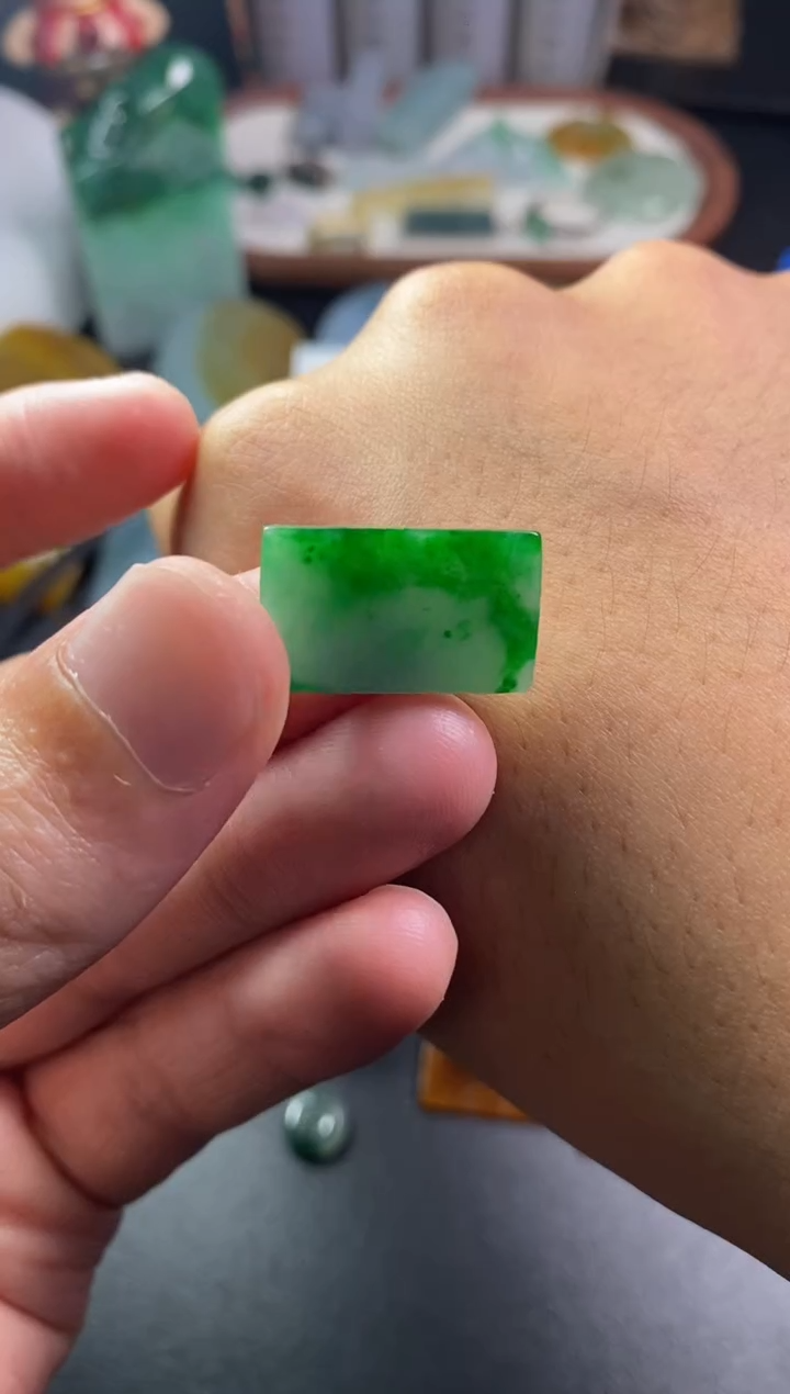 未镶嵌定制翡翠翡翠片料定制未镶嵌10.12-60