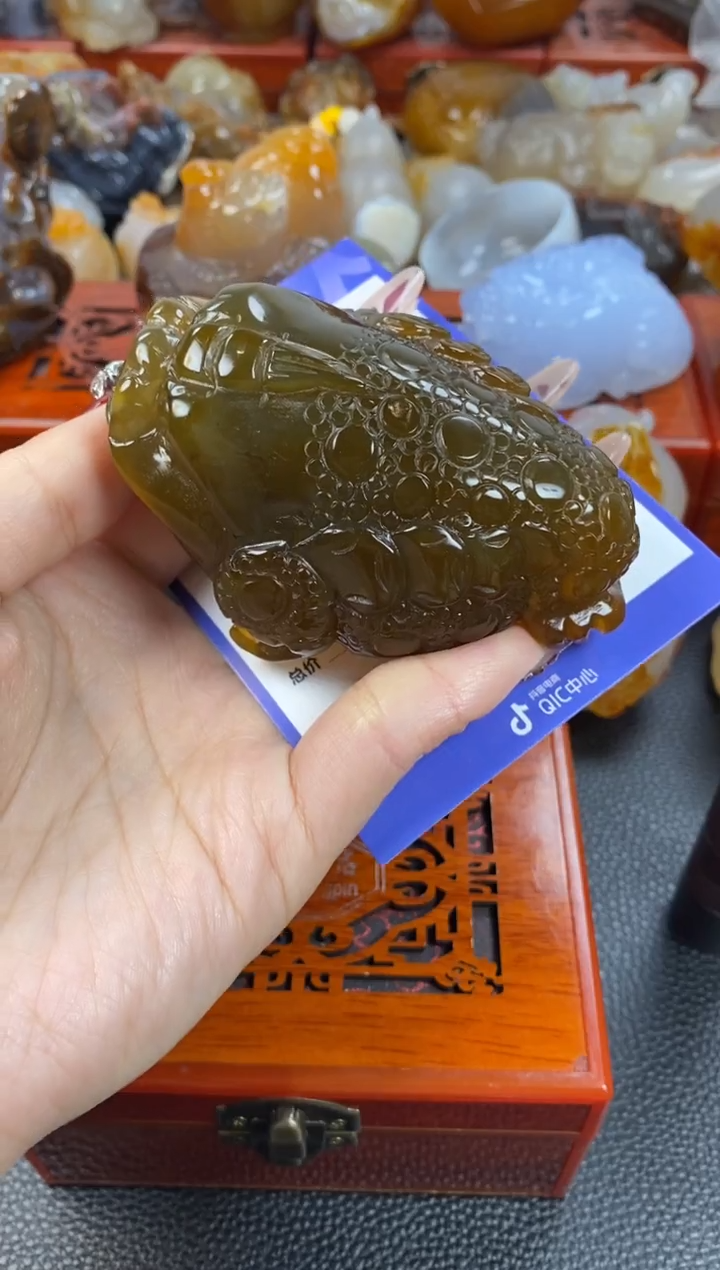 【闪购商品】玛瑙/玉髓手把未镶嵌1