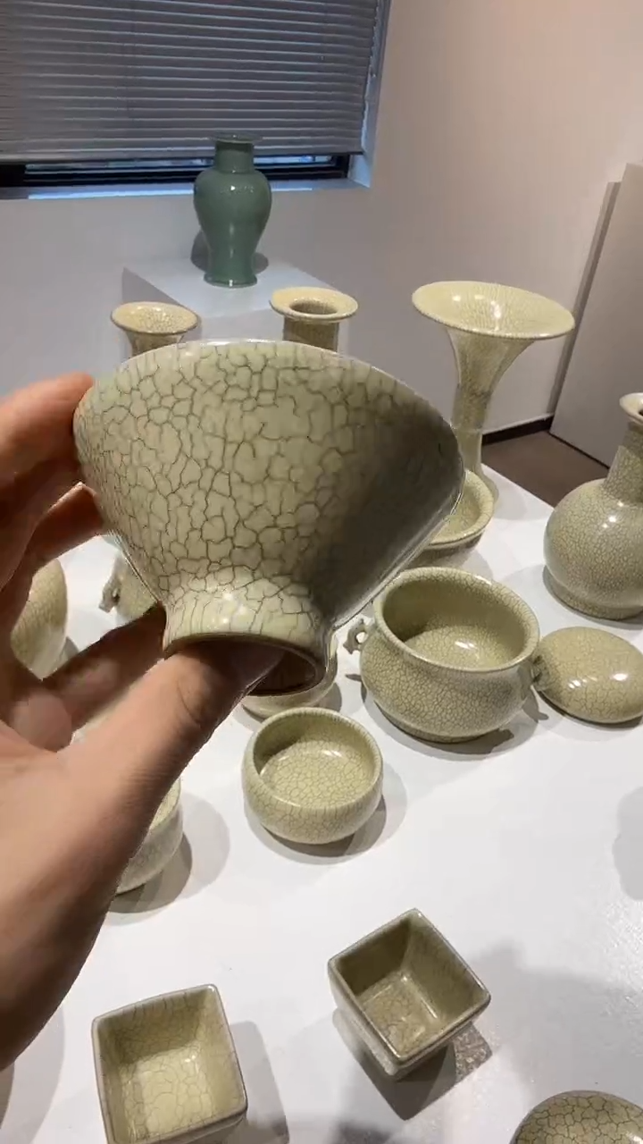 青瓷手工茶器包邮