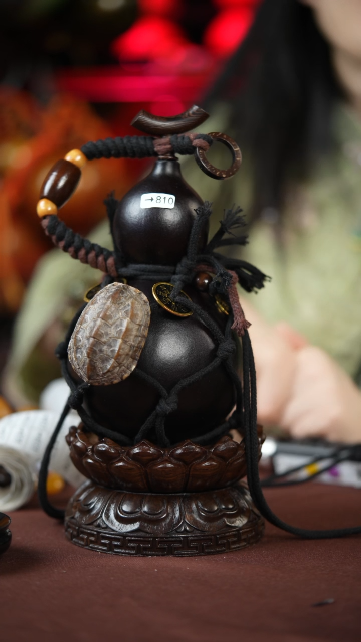 【闪购商品】810号500ml左右的非遗漆器酒葫芦