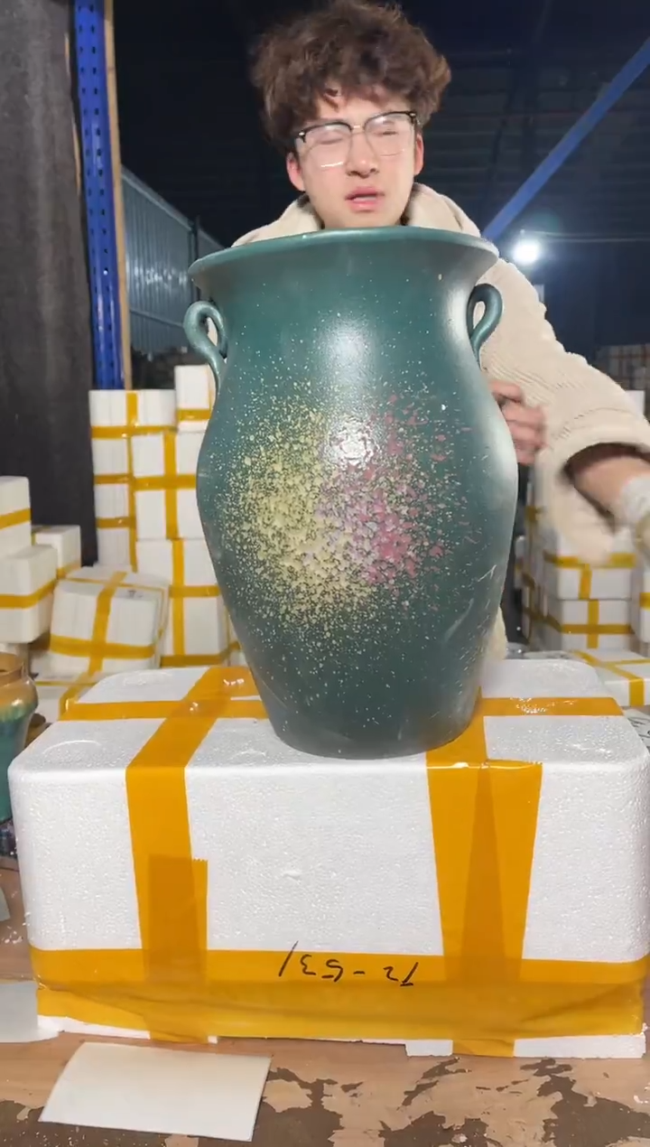 紫砂花盆宜兴紫砂粗陶花盆20-32