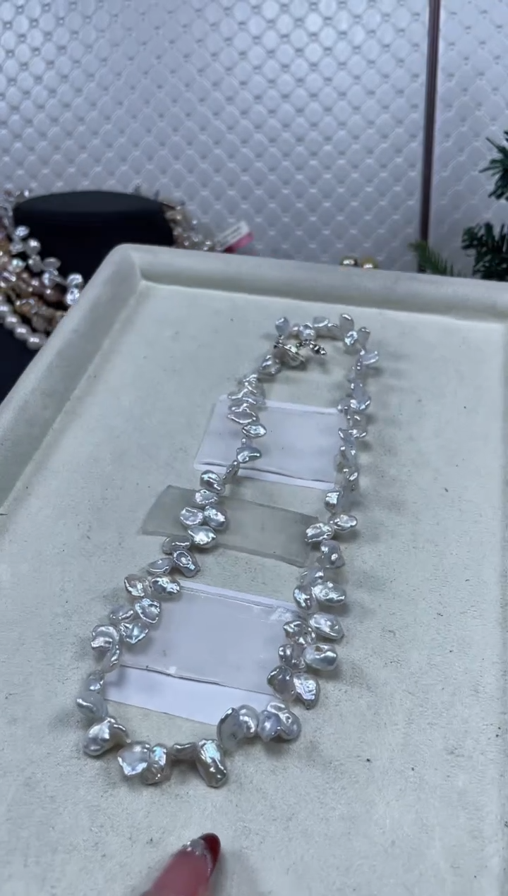 【闪购商品】淡水珍珠项链未镶嵌【纯恬珍珠】