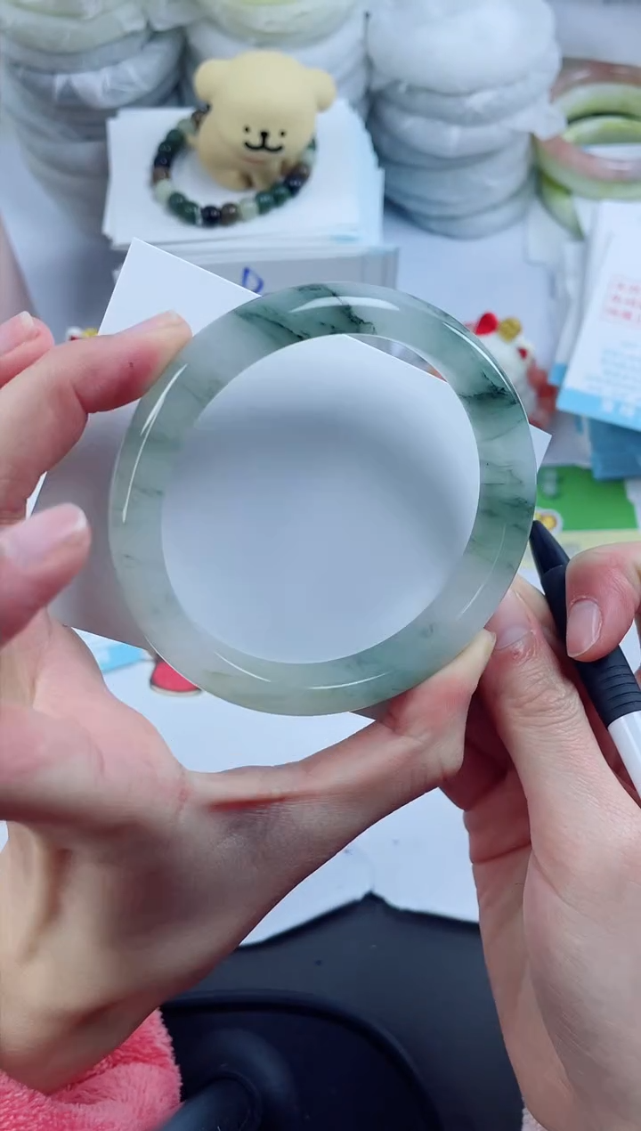 【闪购商品】石英质玉手镯未镶嵌791-64.7