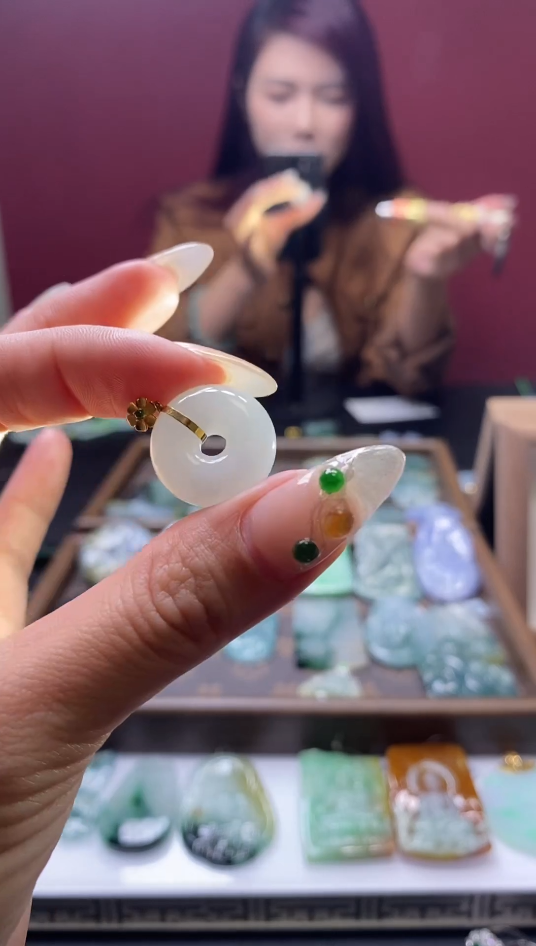 颈饰未镶嵌翡翠55555555555544444444