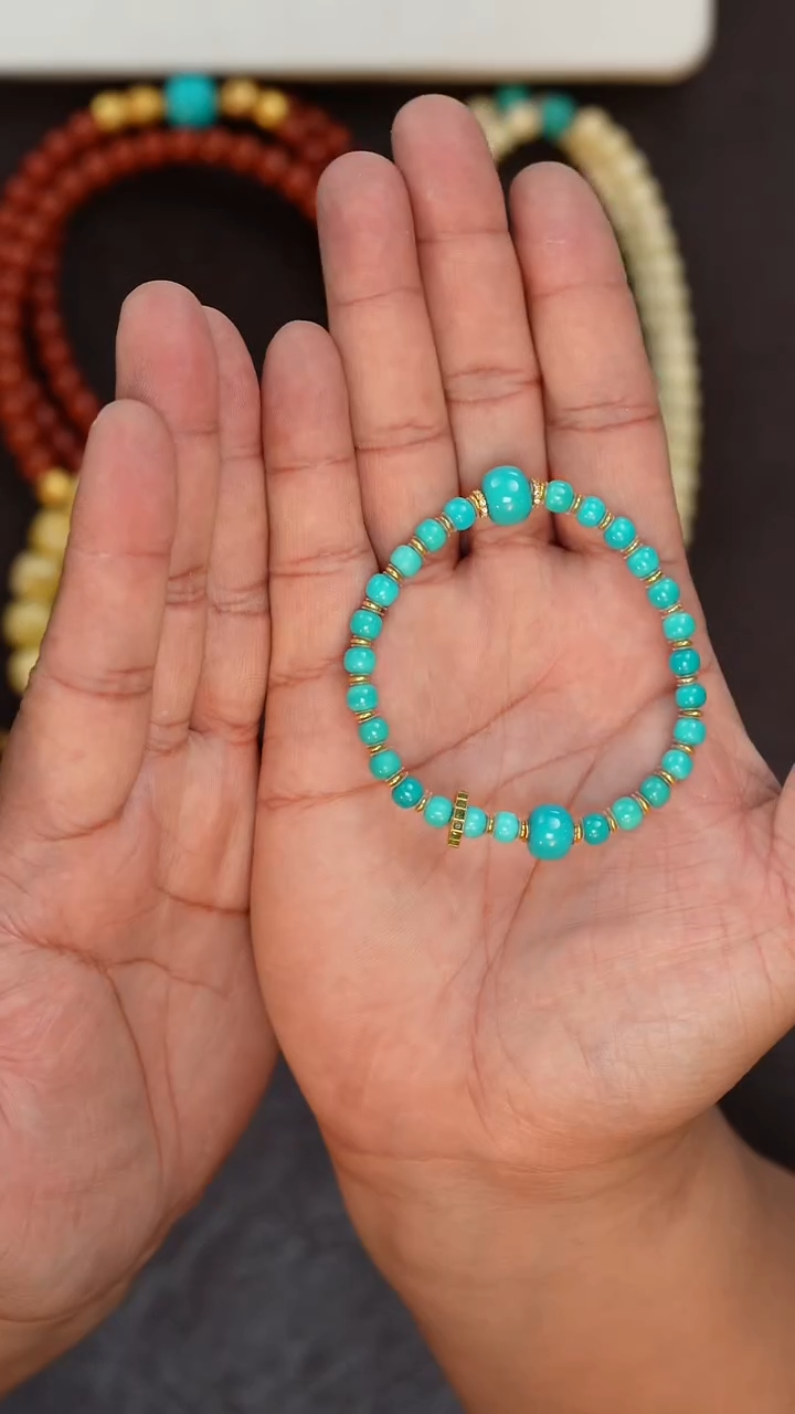 【闪购商品】绿松石手串未镶嵌绿松石手串