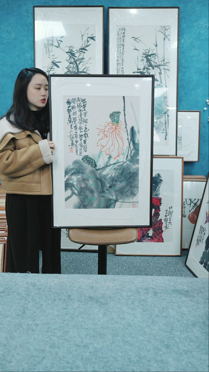 【闪购商品】国画60*90郑志超老师花鸟