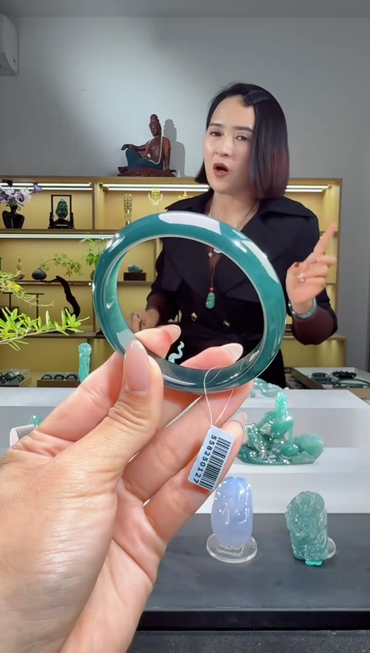 未镶嵌手镯翡翠56.4圈